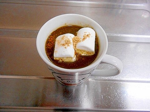 甘酒マシュマロ青汁コーヒー